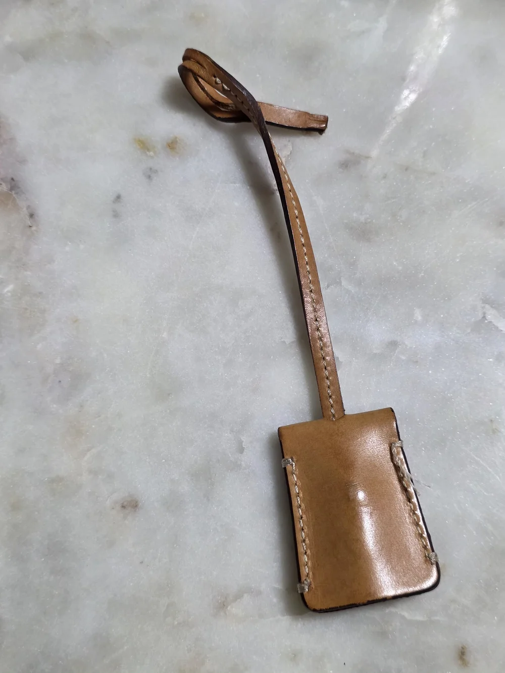 Coach Vachetta Leather Luggage Tag